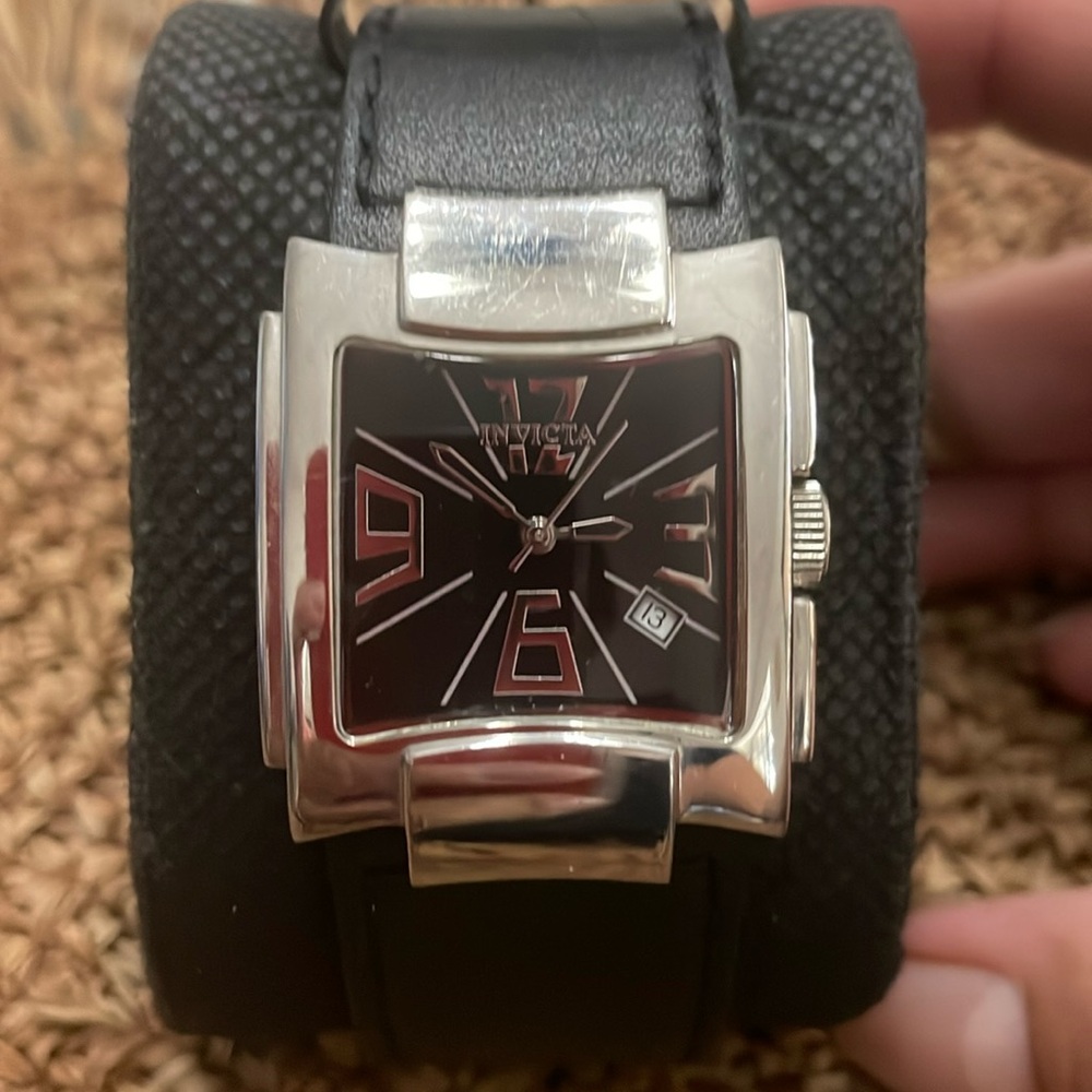 Black Invicta women’s watch